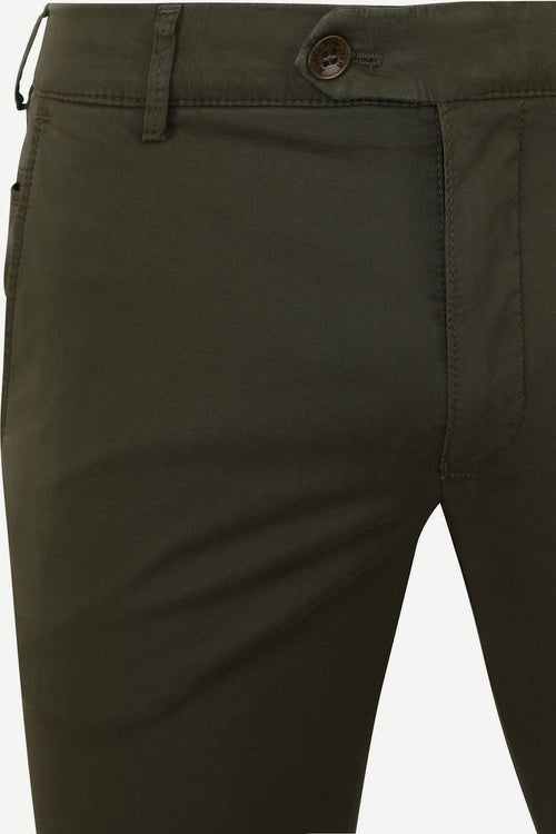 Meyer chino Bonn donkergroen