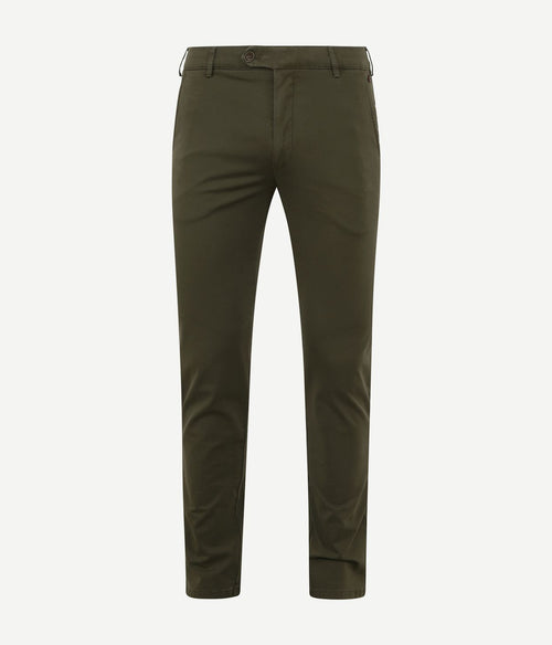 Meyer chino Bonn donkergroen