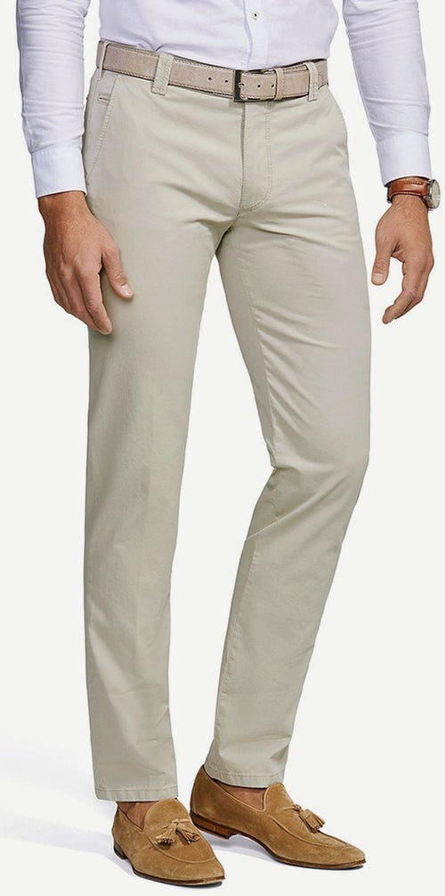 Meyer chino Bonn grijs