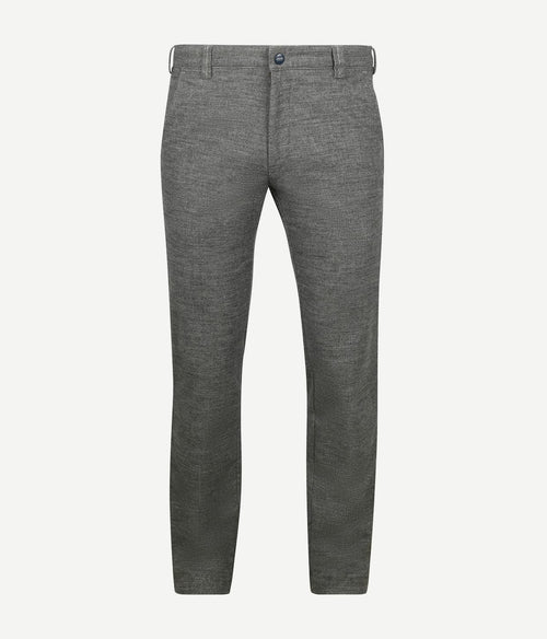 Meyer chino Bonn melange grijs