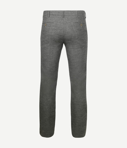 Meyer chino Bonn melange grijs