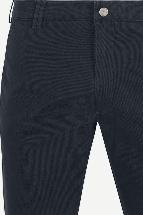 Meyer chino Bonn twill donkerblauw