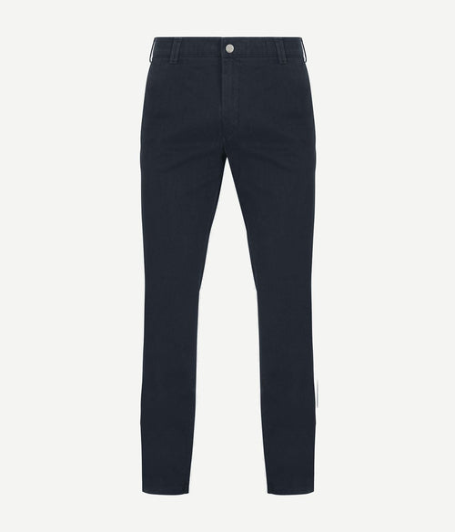 Meyer chino Bonn twill donkerblauw