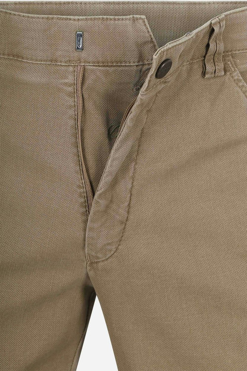 Meyer Dublin broek beige | Slim-fit