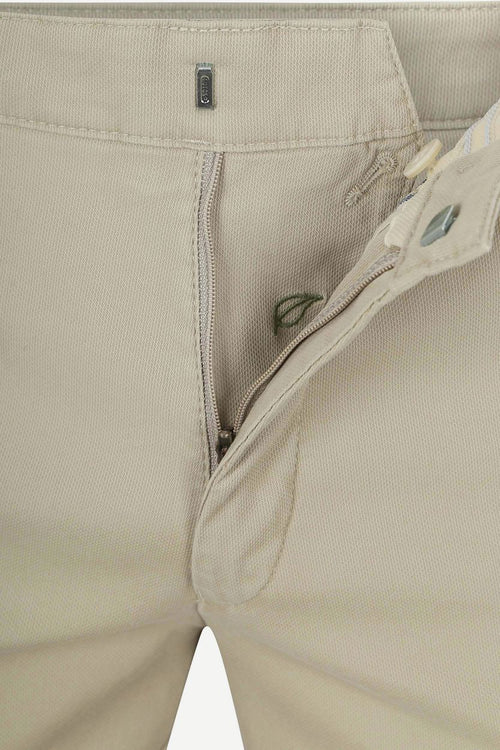 Meyer Dublin broek lichtbeige | Slim-fit