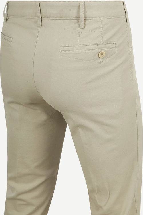 Meyer Dublin broek lichtbeige | Slim-fit