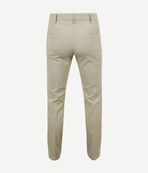 Meyer Dublin broek lichtbeige | Slim-fit