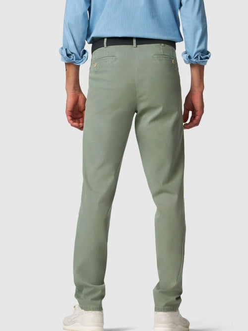 Meyer Dublin broek lichtgroen | Slim-fit