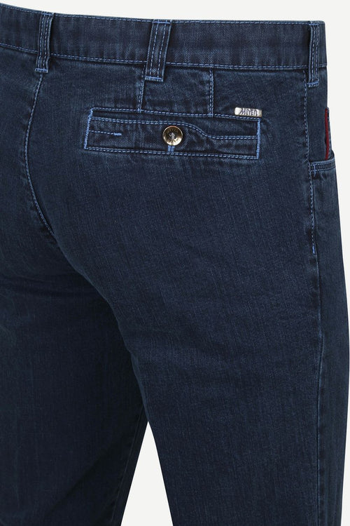 Meyer jeans broek Diego donkerblauw | Regular-fit