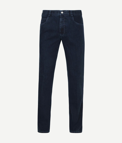 Meyer jeans broek Diego donkerblauw | Regular-fit