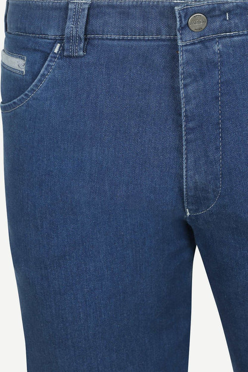 Meyer jeans Dublin blauw | Slim-fit