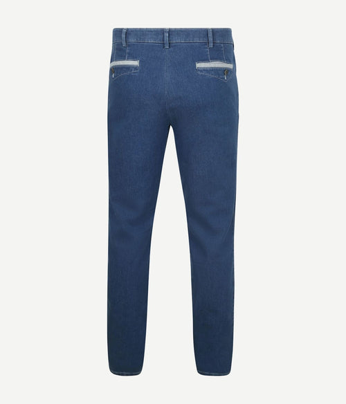 Meyer jeans Dublin blauw | Slim-fit