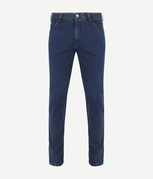 Meyer jeans Dublin donkerblauw | Slim-fit