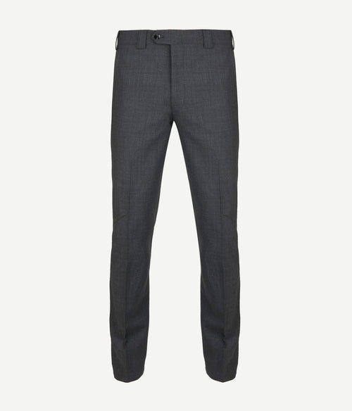 Meyer pantalon Roma wolmix grijs | Regular-fit