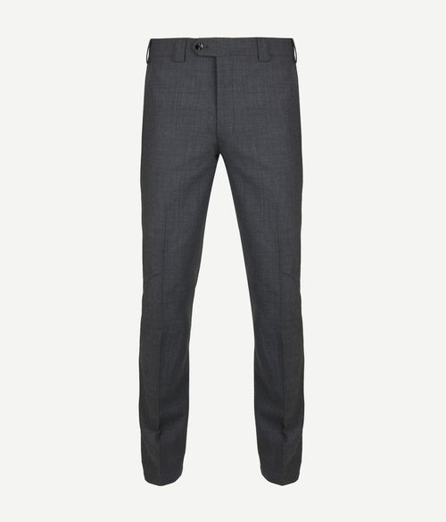 Pantalon Roma wolmix grijs
