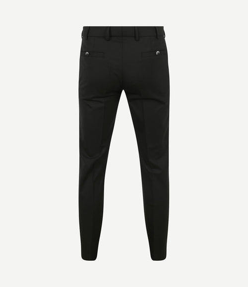 Pantalon Roma wolmix zwart