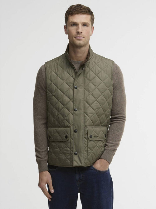 New lowerdale gilet olive