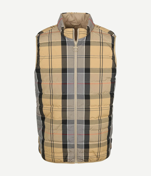 Reversible puffer beige