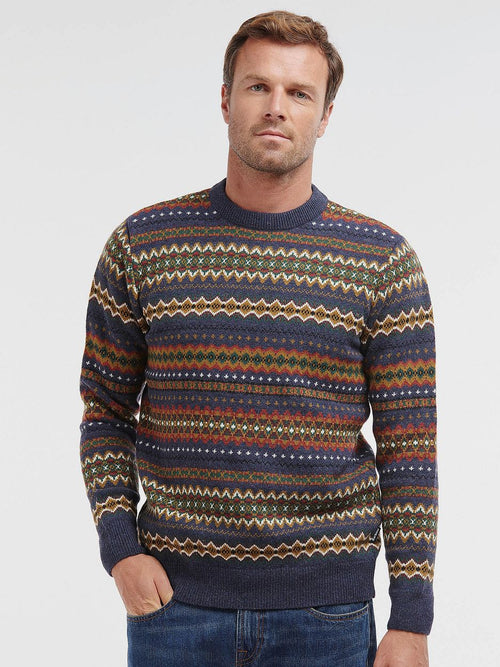 Pullover fairisle wol dessin