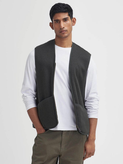 Barbour voering Bedale olijfgroen | Regular-fit