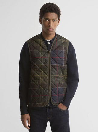 Icons zip-in quilted liner classic tartan
