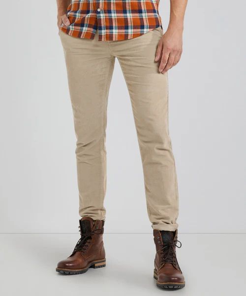 Chino corduroy ecru