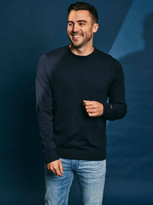 Trui donkerblauw
