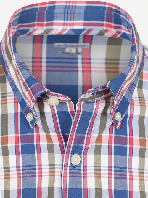 Overhemd poplin ruiten multicolour