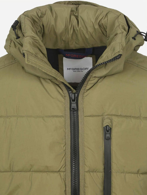 McGregor jas hooded puffer groen | Regular-fit