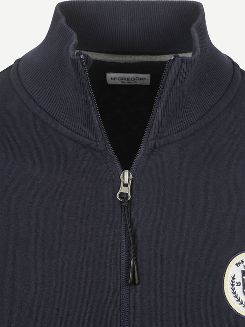 McGregor vest logo donkerblauw | Regular-fit
