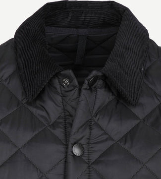 Heritage Liddesdale quilted jas zwart
