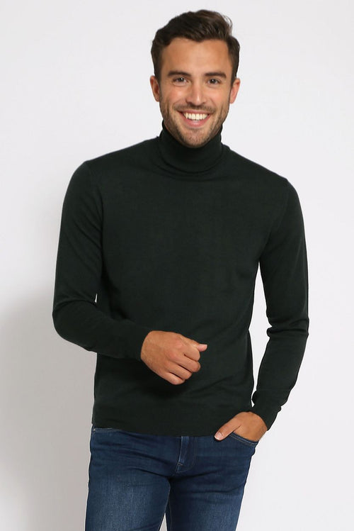 Merino coltrui donkergroen