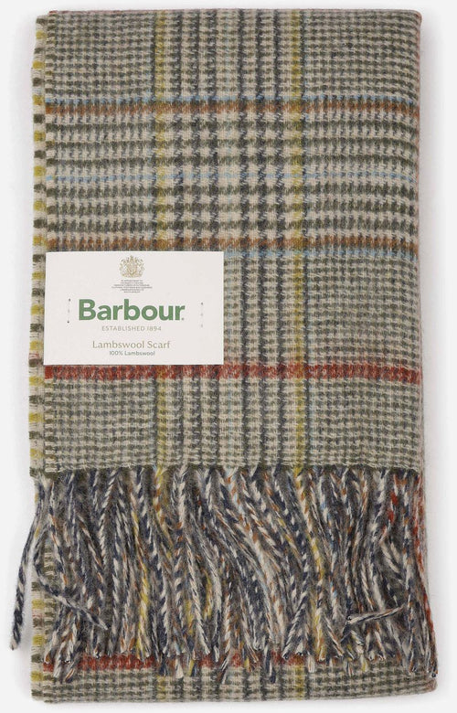 Sjaal macklow reversible lambswool tweed multi