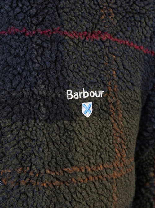 Cardigan fleece classic tartan