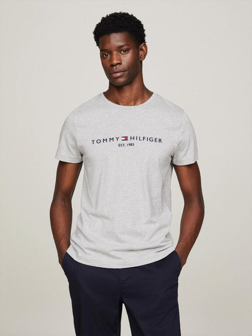 Logo t-shirt grijs