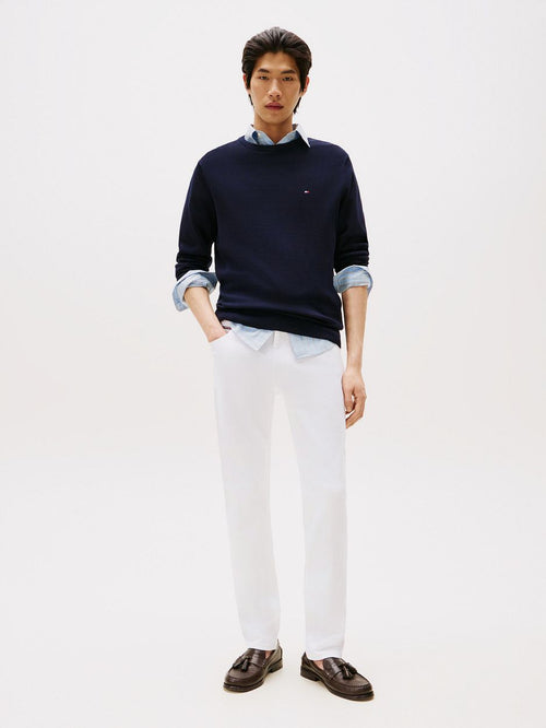 Pullover essential donkerblauw