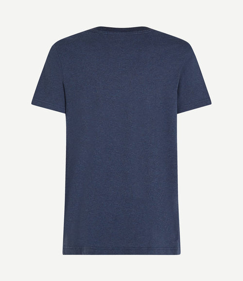 T-shirt essential donkerblauw