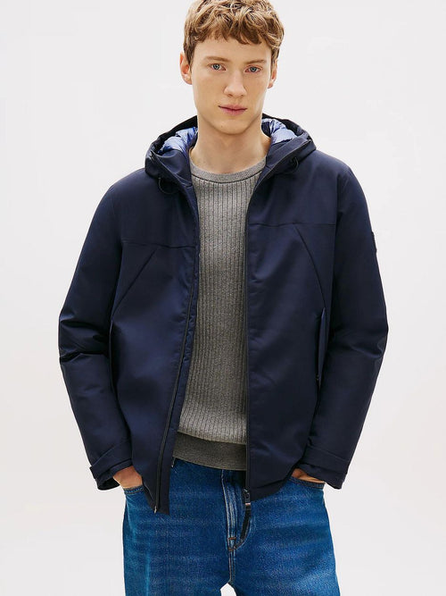 Jas tech padded donkerblauw