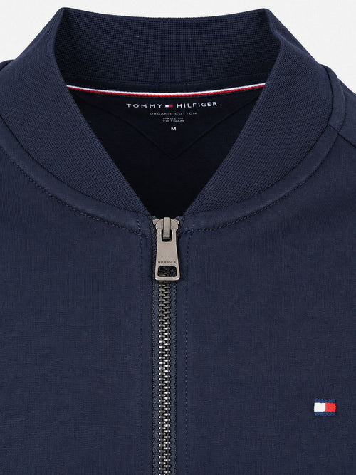 Vest zip intechno donkerblauw