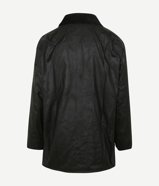 Barbour Bedale wax jas zwart | Regular-fit