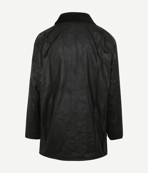 Barbour Bedale wax jas zwart | Regular-fit