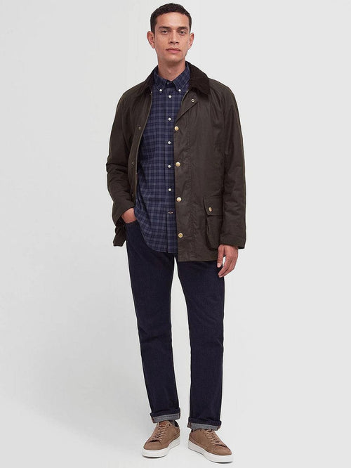 Ashby wax jas olive