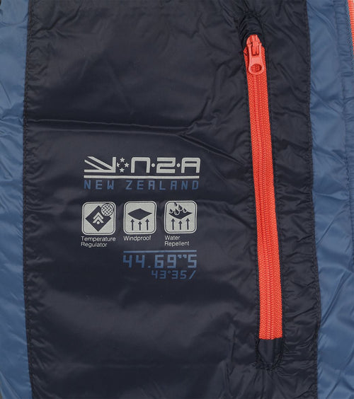 NZA bodywarmer harvey petrol blauw