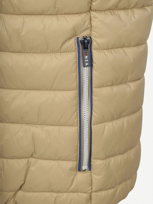 Bodywarmer puffer beige