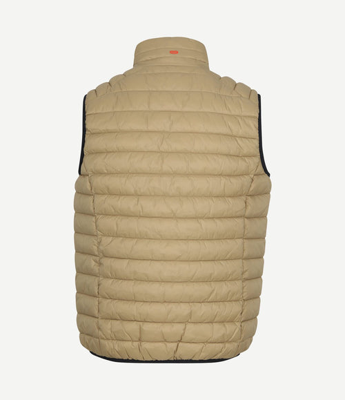 Bodywarmer puffer beige