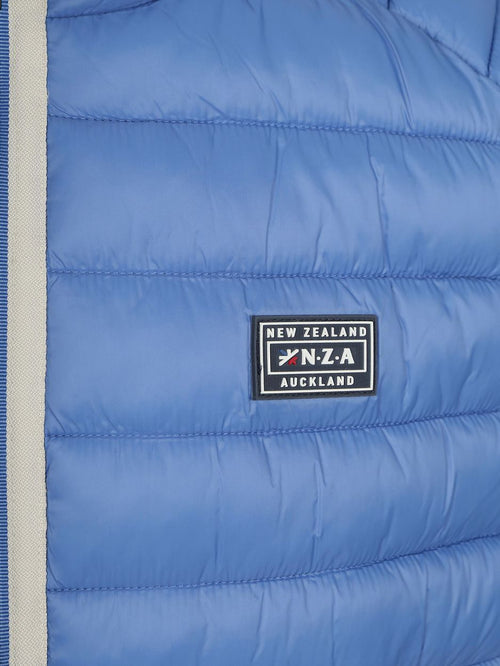 Bodywarmer puffer blauw