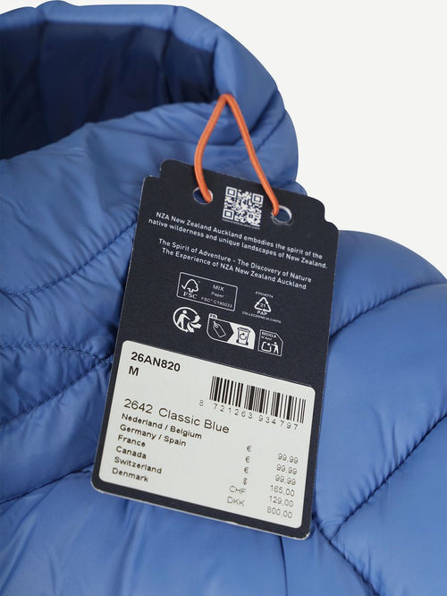 Bodywarmer puffer blauw