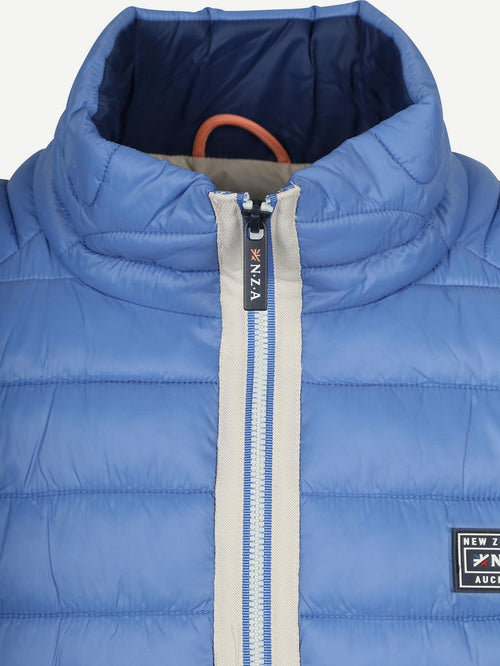 Bodywarmer puffer blauw