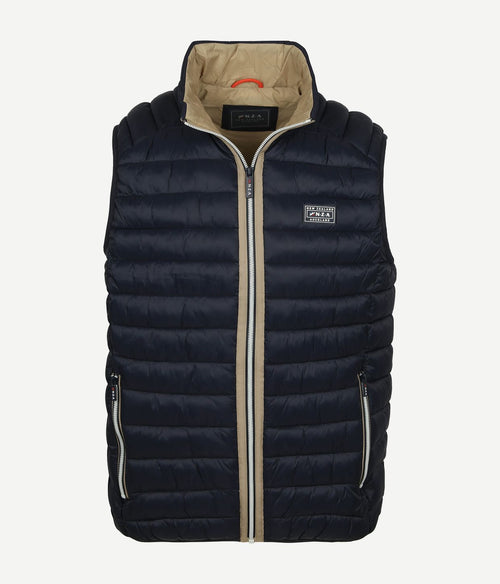 Bodywarmer puffer donkerblauw