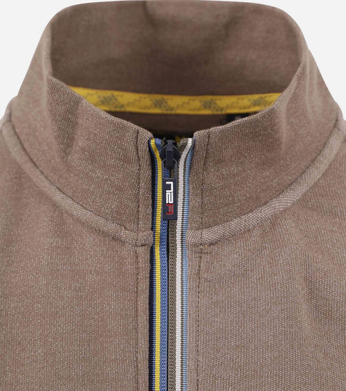 NZA eyre vest melange khaki | Regular-fit